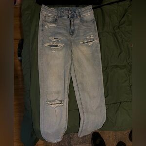 American Eagle Outfitters Light Blue Boyfriend Jeans